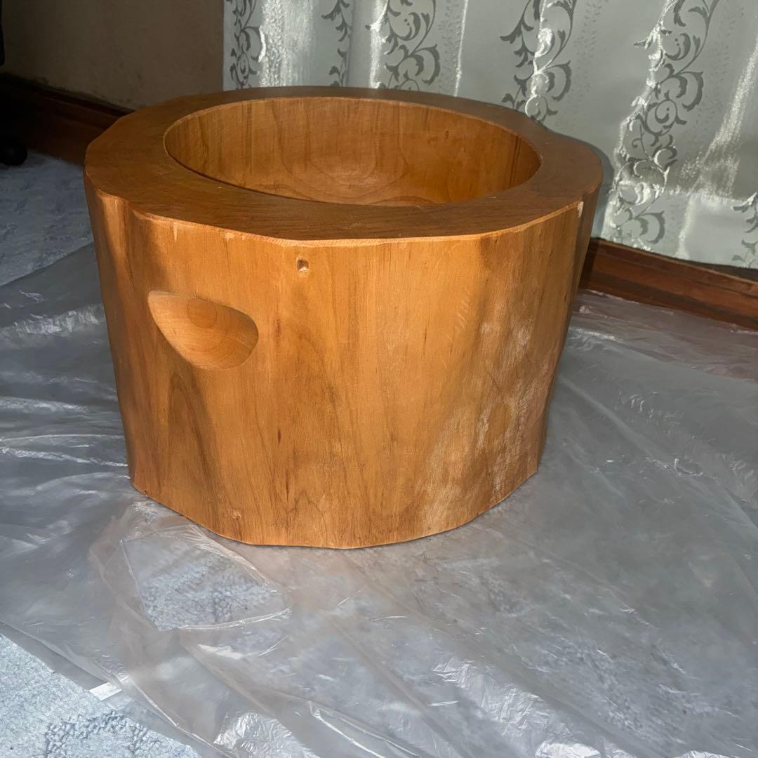 [ 木製臼 ]　“お値打ち”