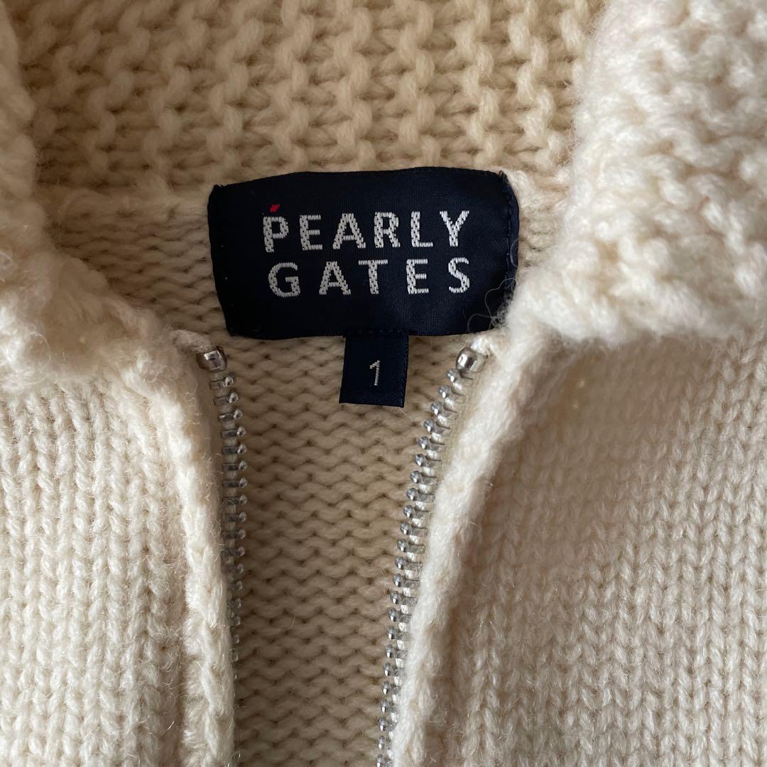 パーリーゲイツ　ジップアップセーター