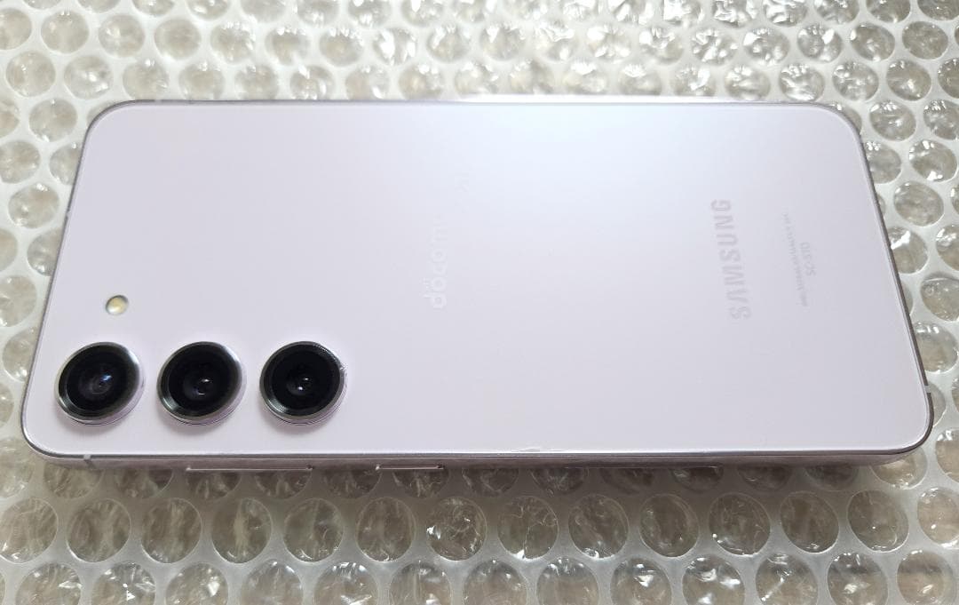 美品 docomo Galaxy S23 SC-51D 紫色 公式SIMフリー