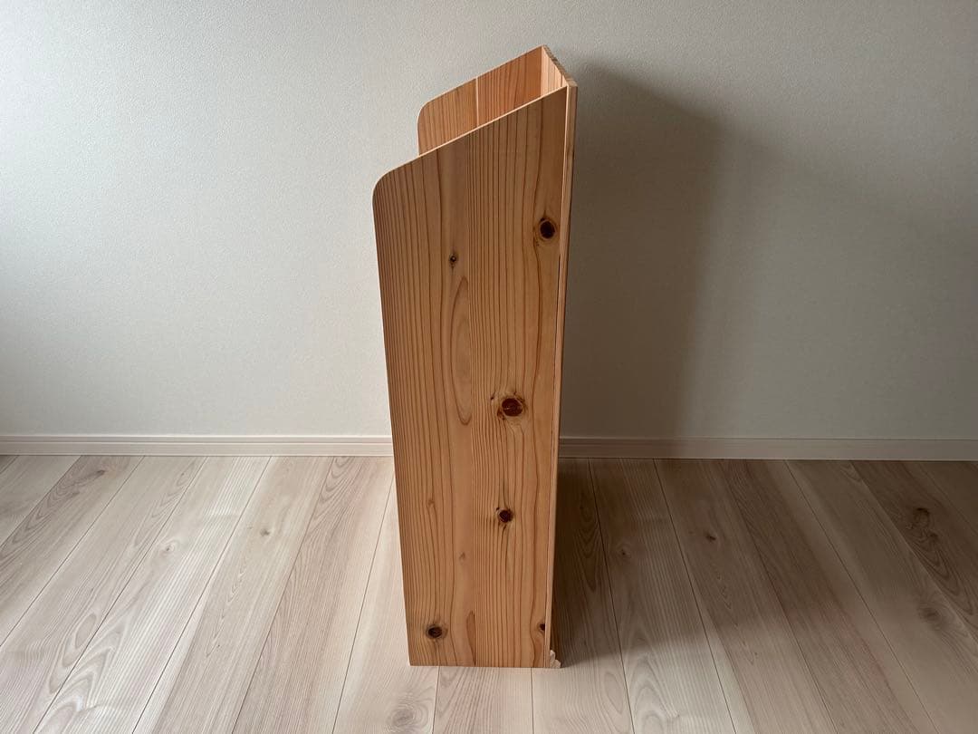 【derby】杉無垢材を使ったかわいいレジカウンター 折り畳み式