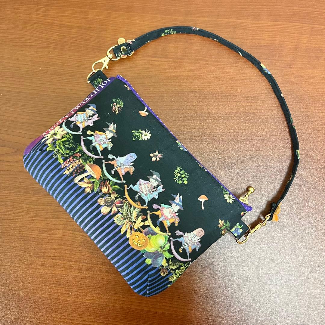 ジョリーフルール　マイリトルテイラー　ハロウィン柄　カジュアルトート＆ポーチ　③