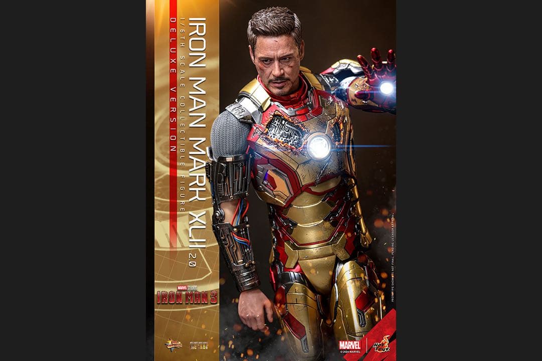 ホットトイズMMS759D66bアイアンマン・マーク42 DX 2.0ボーナス付