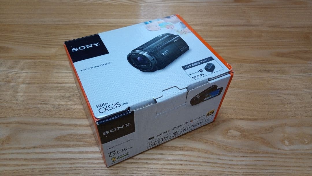 SONY HDR-CX535 ビデオカメラ
