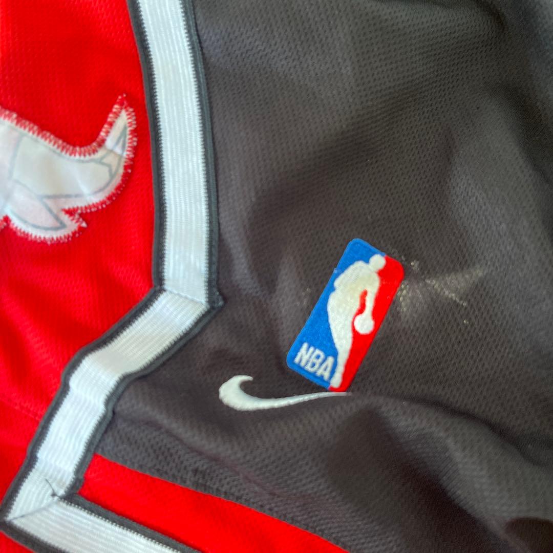 Nike シカゴ・ブルズ バスケットボールパンツ S 黒/赤