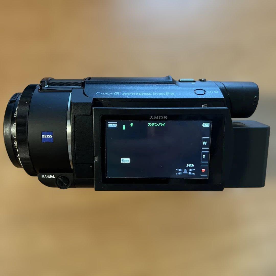 SONY 4K ビデオカメラ FDR-AX60 本体