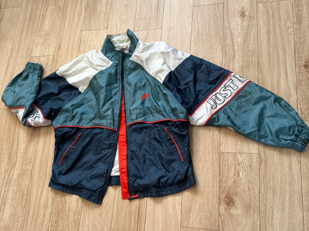 ダ*ゼ様 NIKE 90s 銀タグ Nylon Jacket Vintage