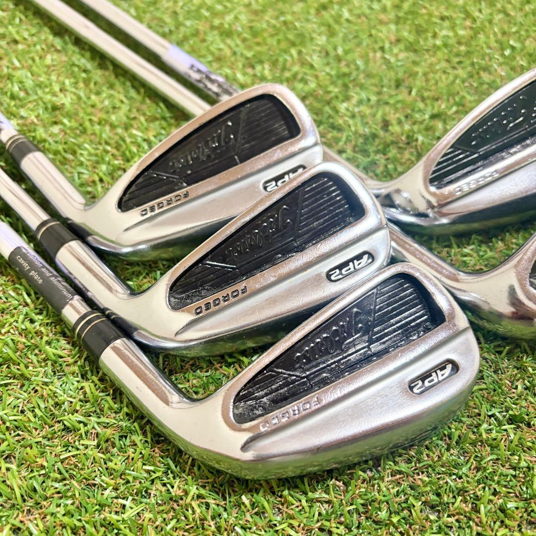 訳あり｜タイトリスト AP2 アイアンセット 5本　初代　DG S300