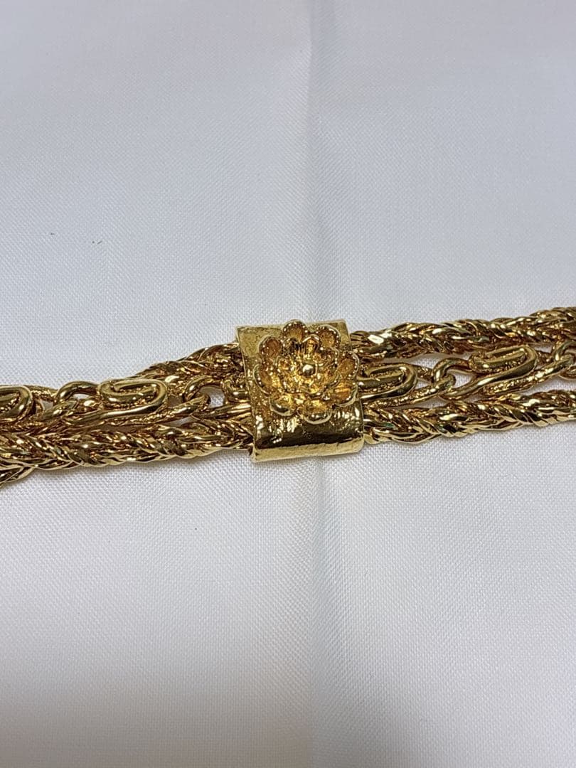 カネコイサオ・ゴールド＆パール　　チェーンベルト