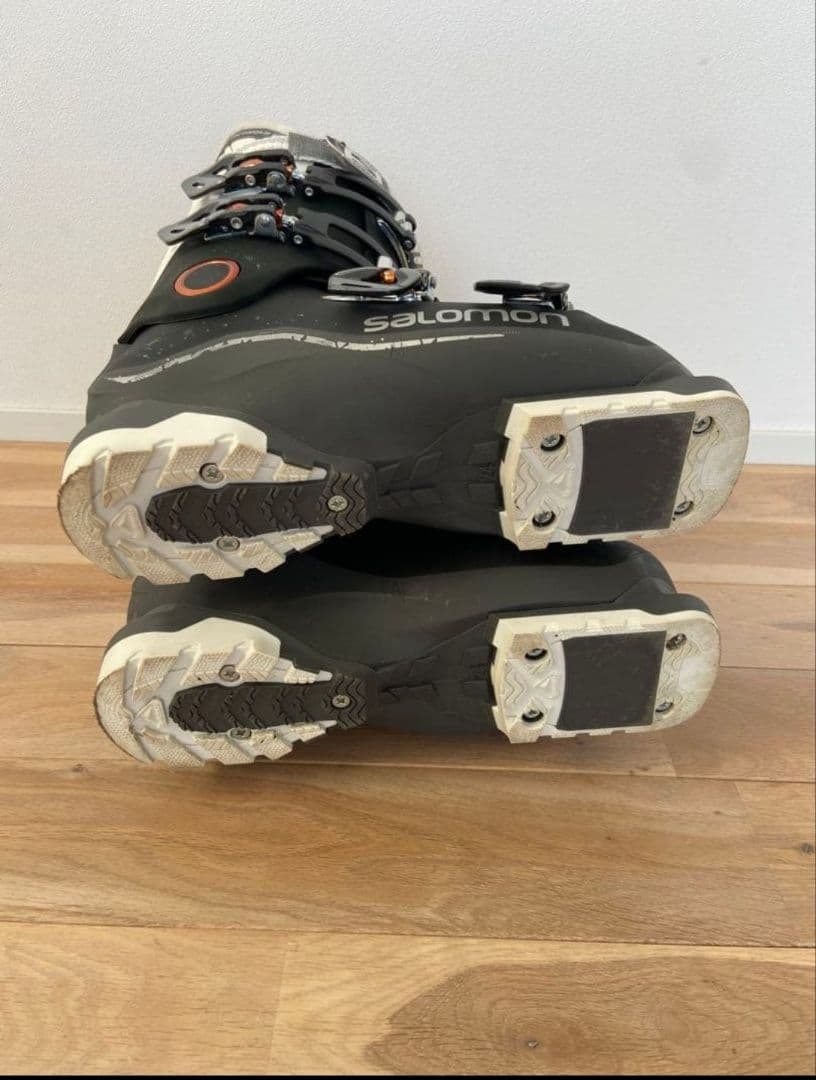 美品　サロモン　X PRO 100W 24.5cm 女性用モデル！