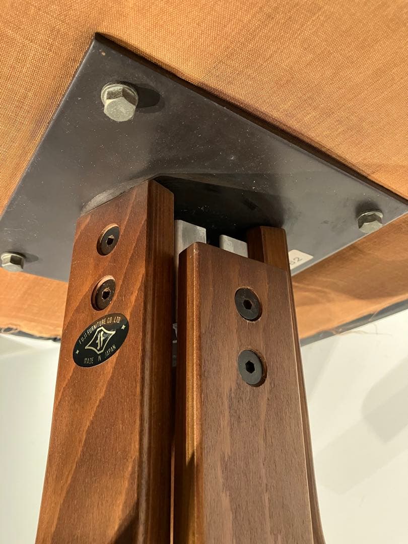 FUJI FURNITURE、デザインオットマン、レトロ、柏木工、秋田木工、天童