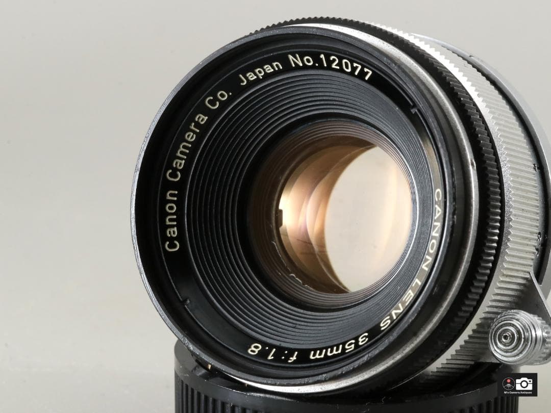 希少 Canon 35mm F/1.8 ライカＬ３９レンズ整備済