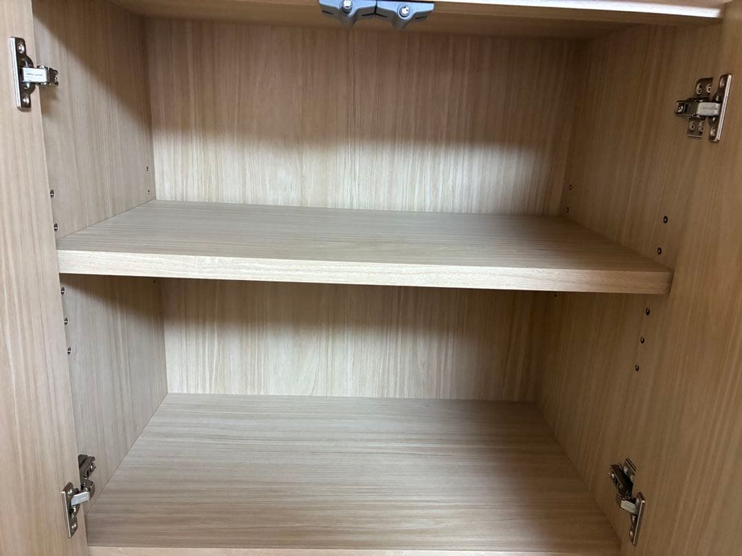 【最終値下げ】美品 入江木工 キッチンボード レンジボード 食器棚 0619