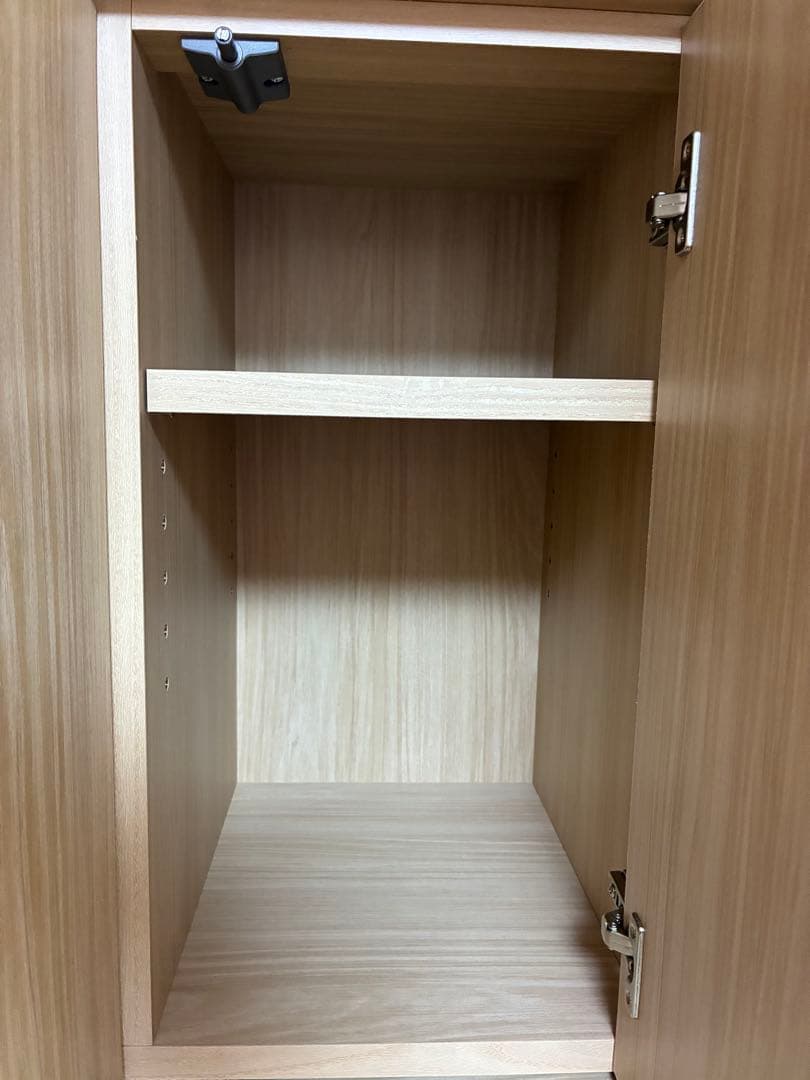 【最終値下げ】美品 入江木工 キッチンボード レンジボード 食器棚 0619