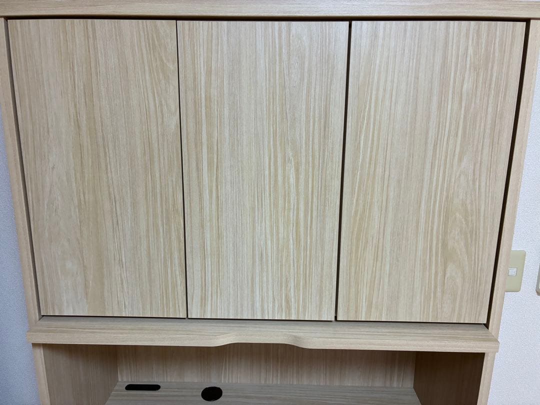 【最終値下げ】美品 入江木工 キッチンボード レンジボード 食器棚 0619