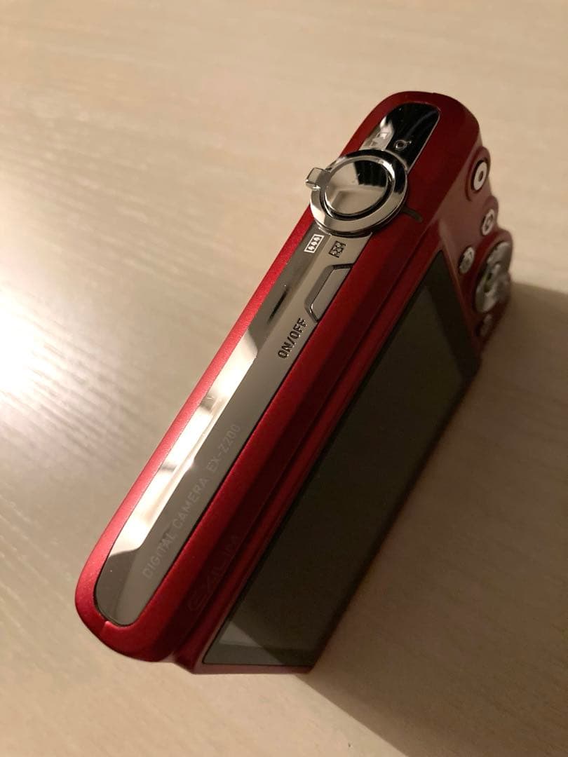 CASIO EXILIM EX-Z200 レッド CCD 充電器付