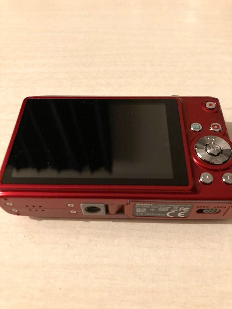 CASIO EXILIM EX-Z200 レッド CCD 充電器付
