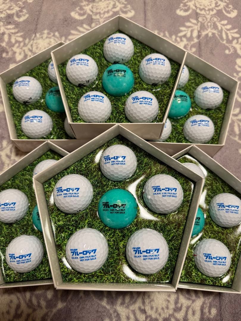 ブルーロック 非売品ゴルフボール　まとめ6セット（36個分）
