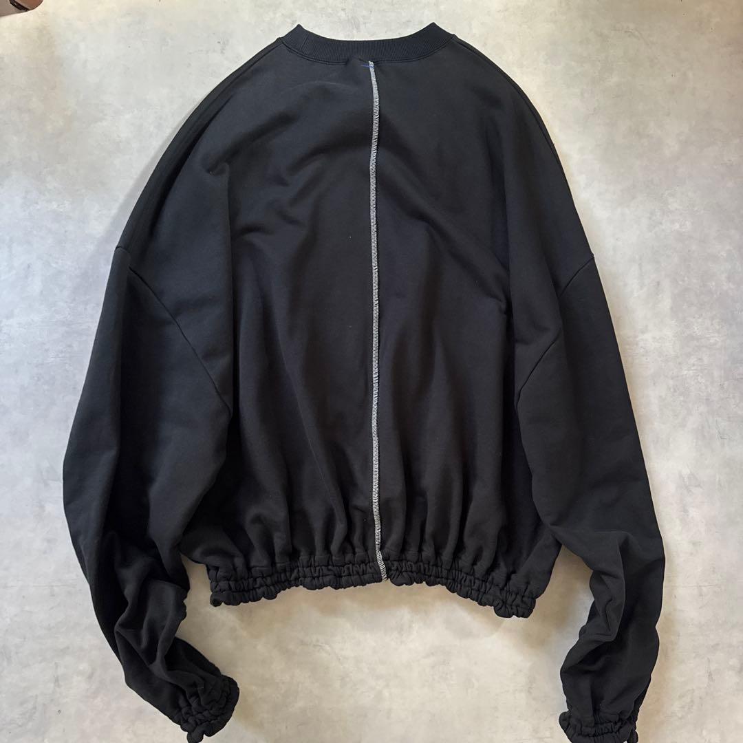 シンヤコズカ Ordinary Life 2024AWブラック トレーナー