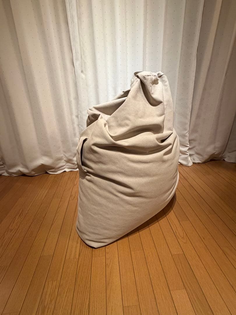 ZARA  コットンパフチェア　ビーズクッション　美品（ダグ付き）