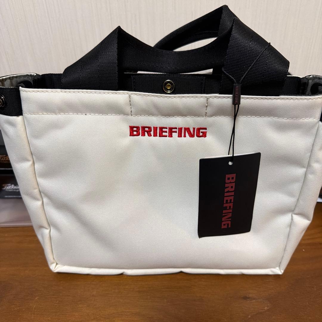 新品　ブリーフィング　カートバッグ　白