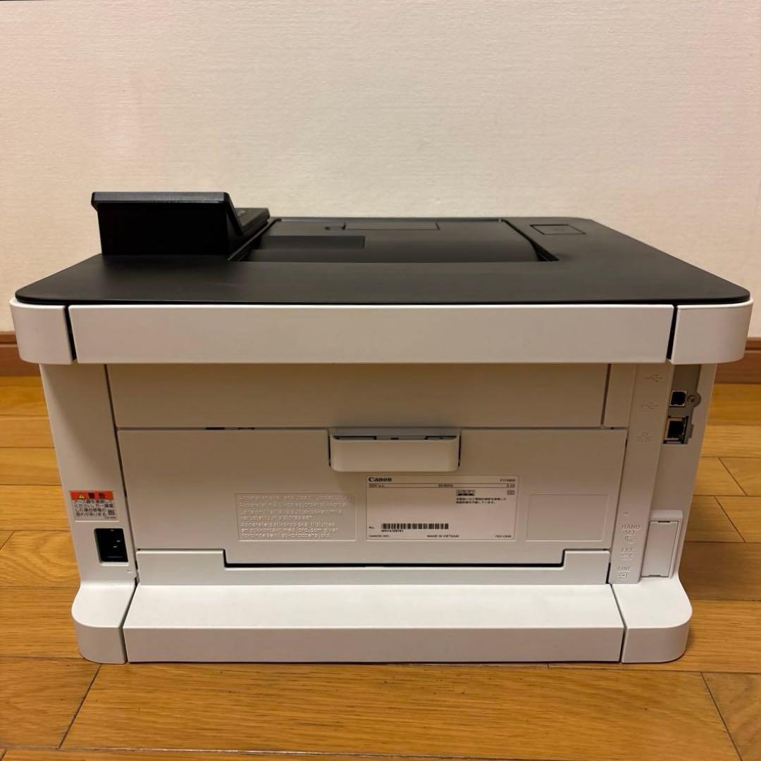 印刷506枚 Canonキヤノン LBP621C A4 カラーレーザープリンター