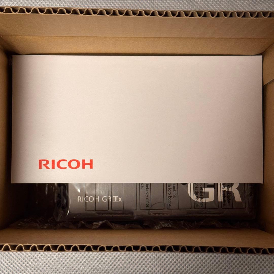 RICOH GR IIIx 3年保証付 11月購入 未開封