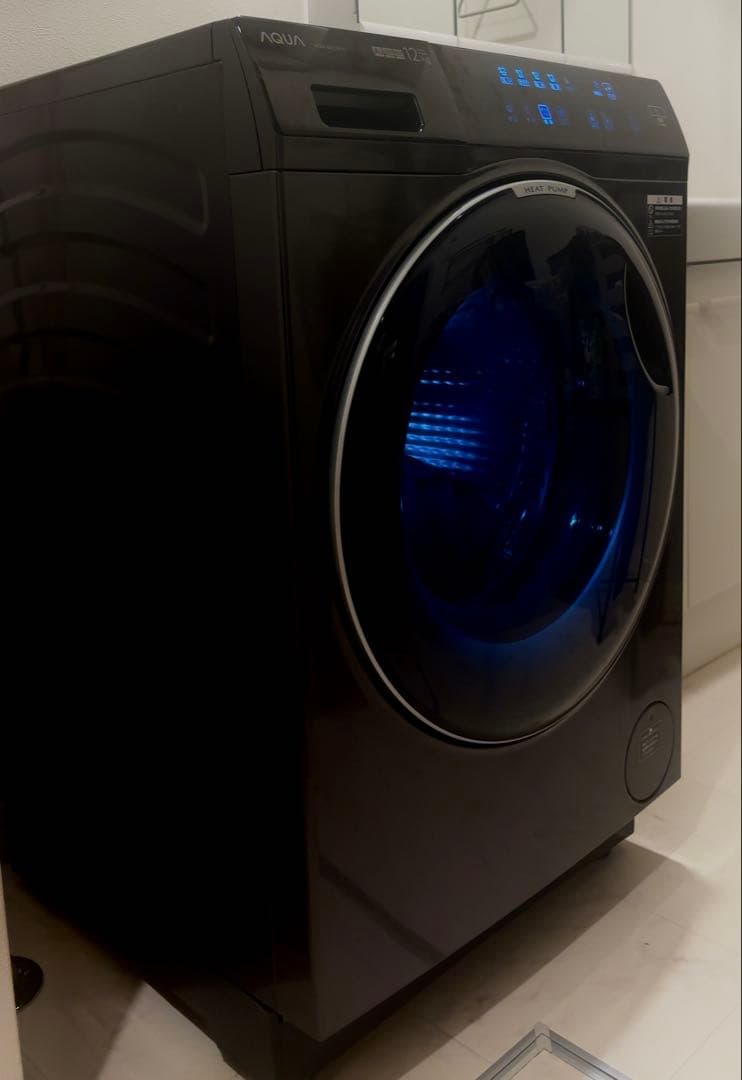 AQUA まっすぐドラム　AQW-DX12P 出荷2/18以降