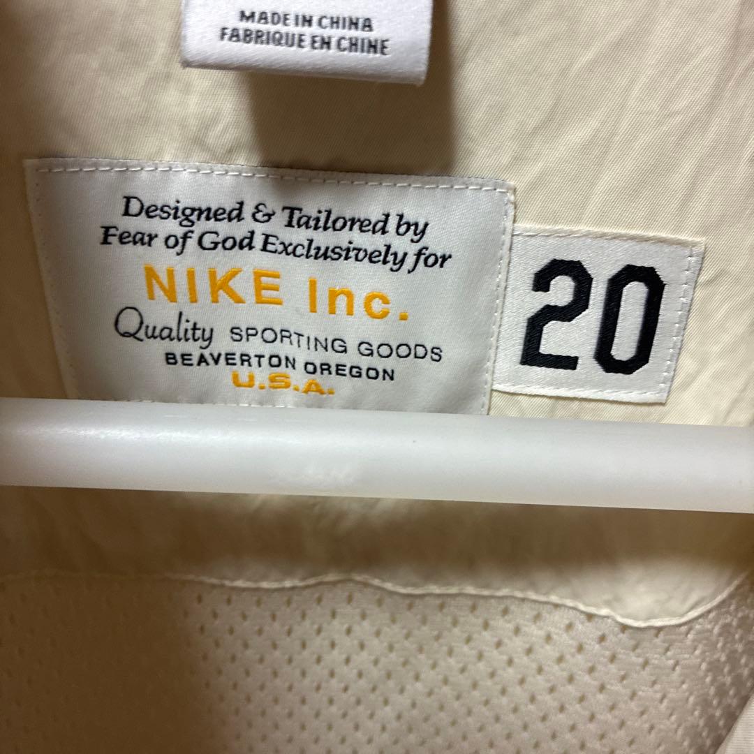 Nike NBA Fear of God ウォームアップジャケット サイズM