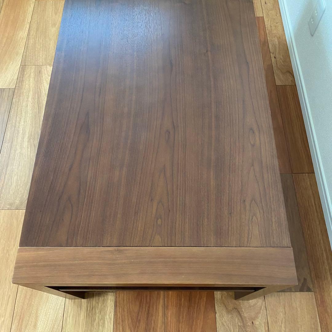 大塚家具　センターテーブル　ローテーブル　ウォールナット