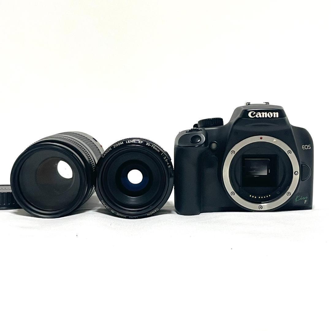 ⭐️初心者向け❣️⭐️Canon EOS Kiss F⭐️ダブルレンズセット⭐️