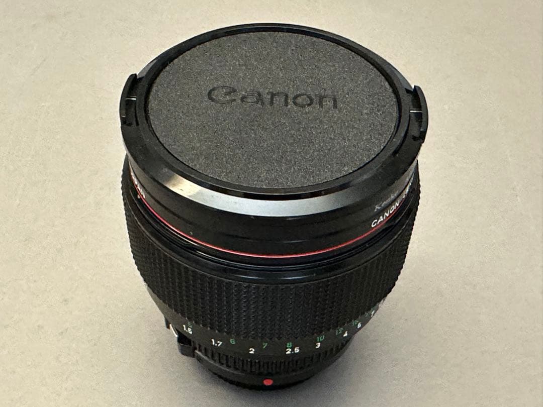 キャノンNewFDレンズF1.2L