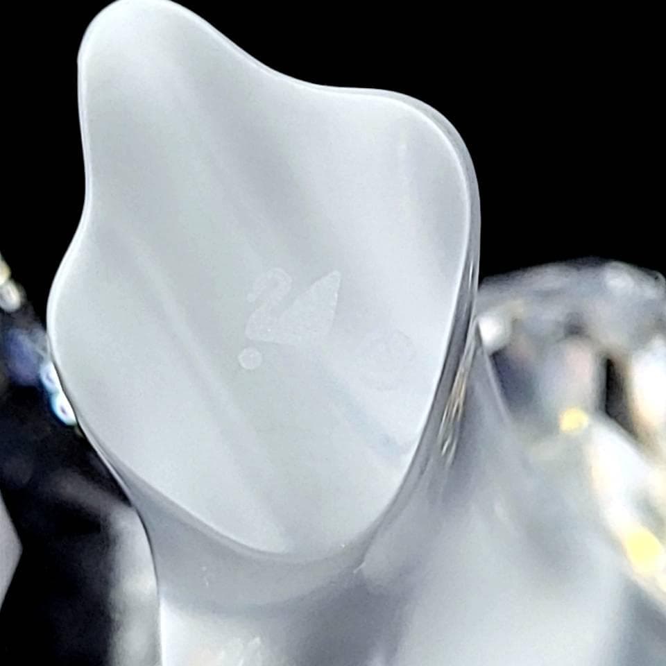 ◆未使用級◆スワロフスキー　キジバト　鳥　鳩　置物　箱つき