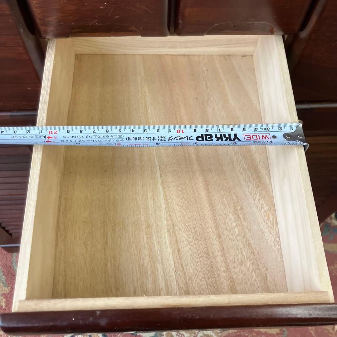 昭和レトロ 三聖 13杯多数収納 木製サイドボード 飾り棚 キッチンボード古家具