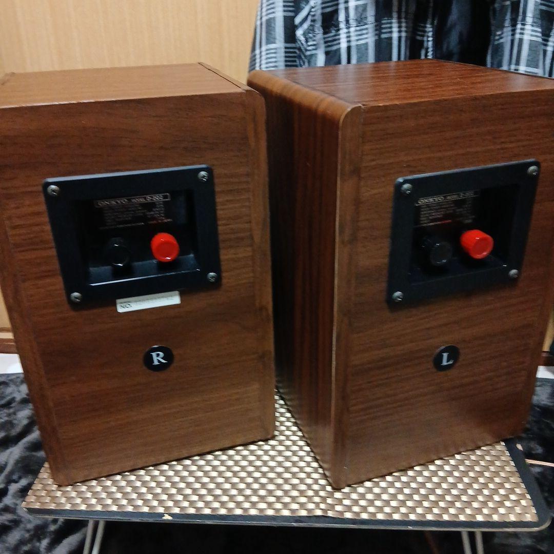 ONKYO D-202 初期型 エッジ 交換済みサラン 張替え外装 一部張替え