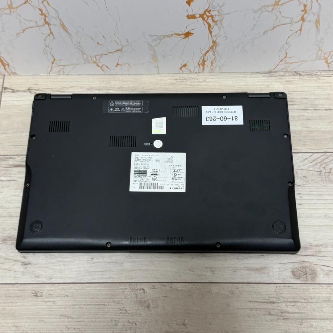 FUJITU ノートPC 第11世代 i5/8GB/256GB オフィス付き