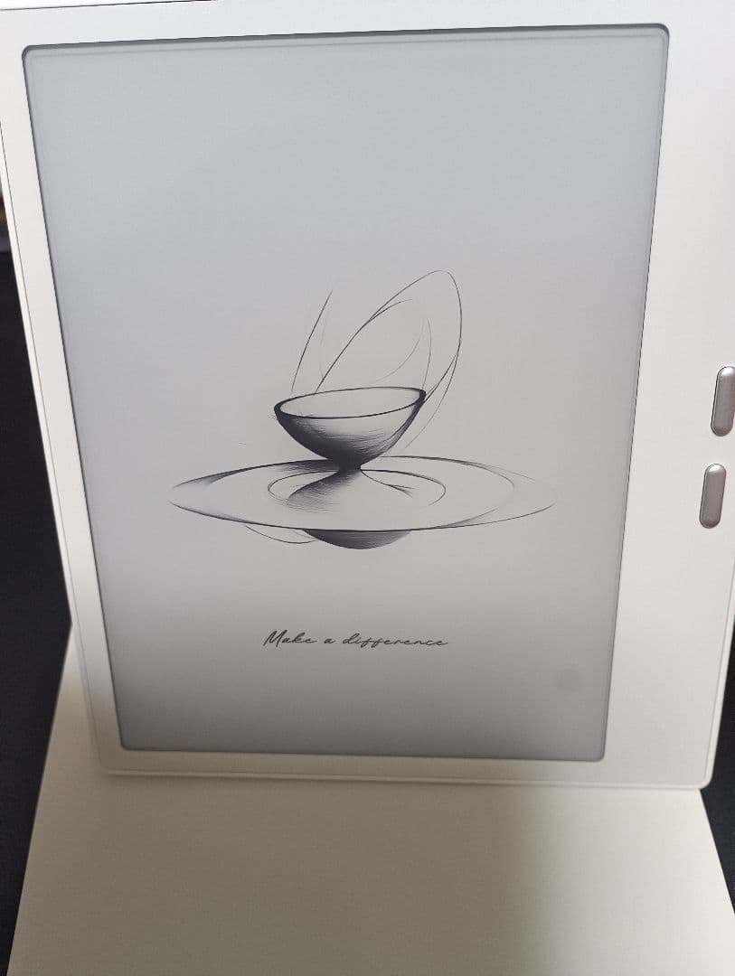 BooｘGo７ホワイト　電子書籍リーダー本体