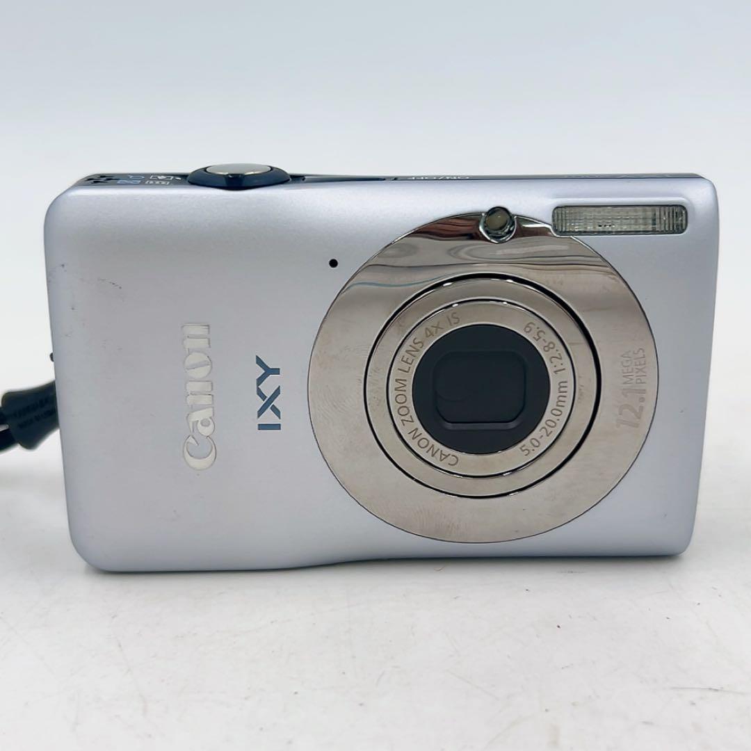11ABM036 Canon IXY200F シルバー　デジカメ 動作品