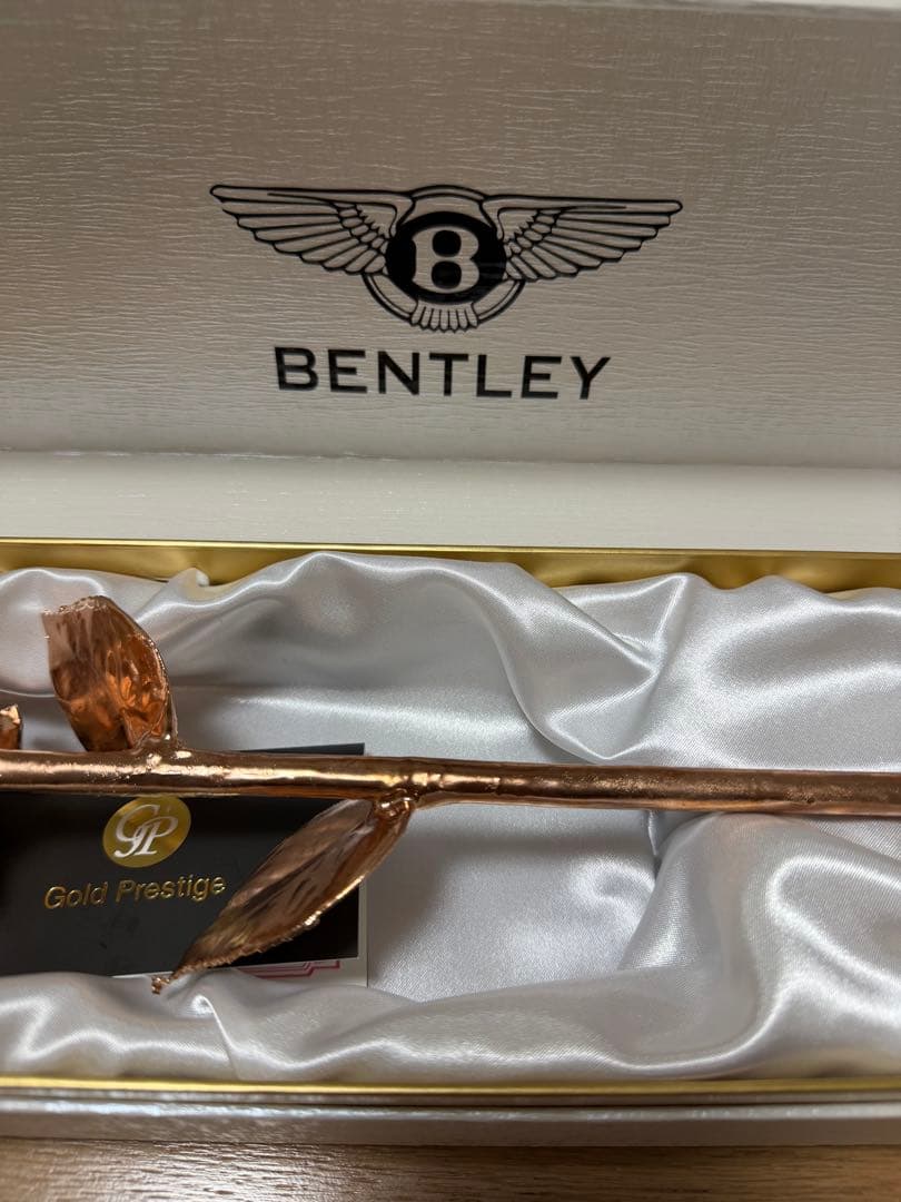 BENTLEY Gold Prestigeピンクゴールドプラチナローズ 非売品