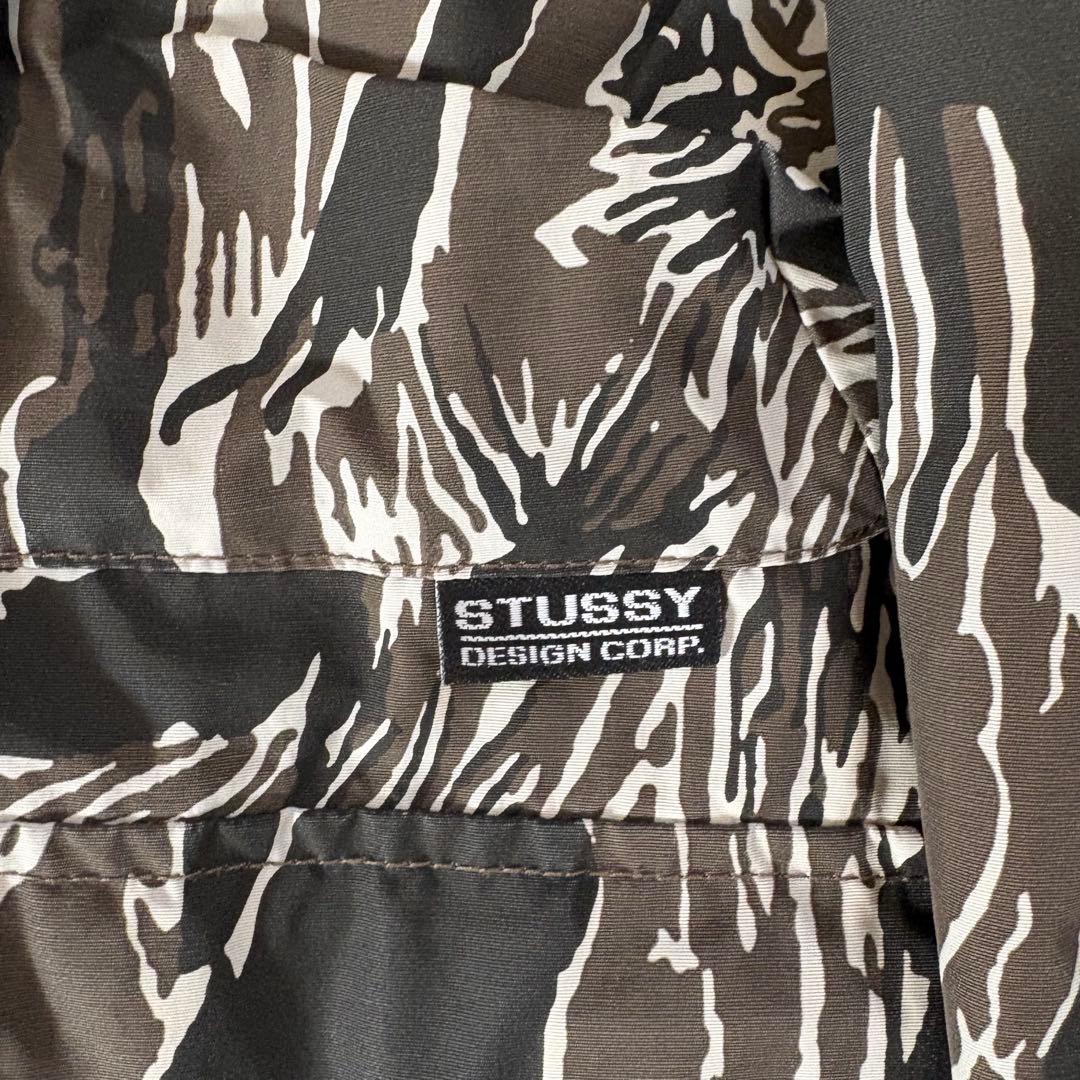 stussy nylon camo jacket ナイロンジャケット　カモ柄