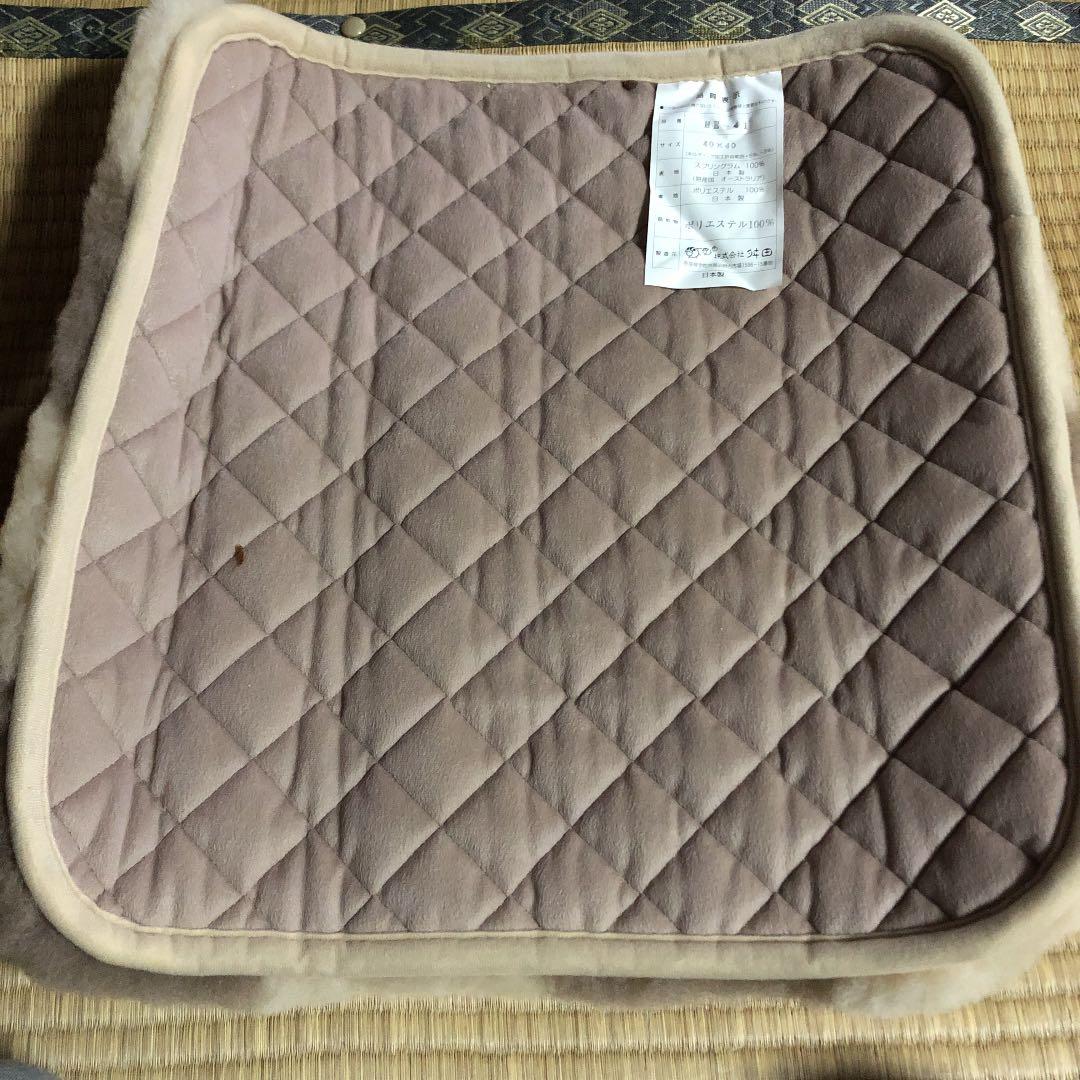 クッション ムートン 枡田