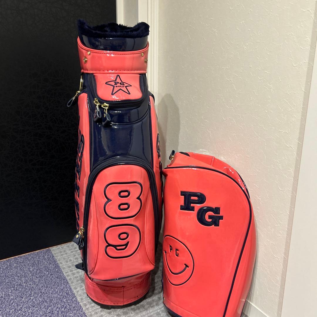 PEARLYGATES パーリーゲイツ レディース キャディバッグ エナメル