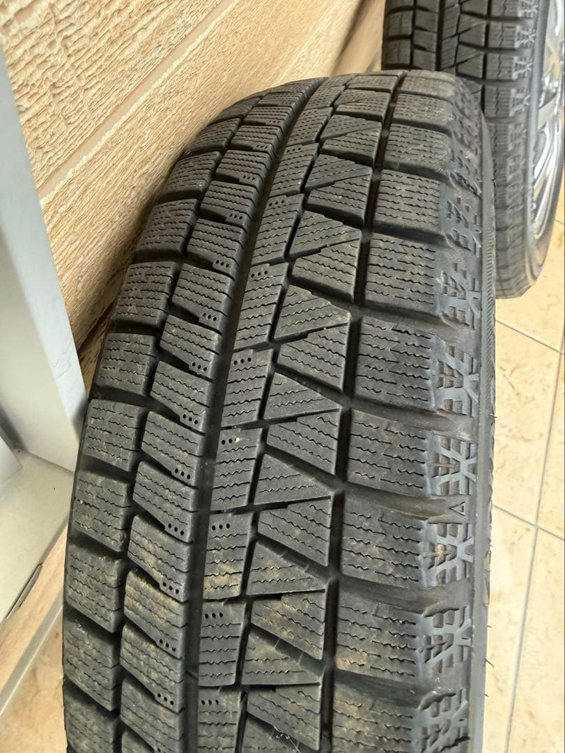 dchm55。 ブリヂストン スタッドレス タイヤ•ホイールセット 14
