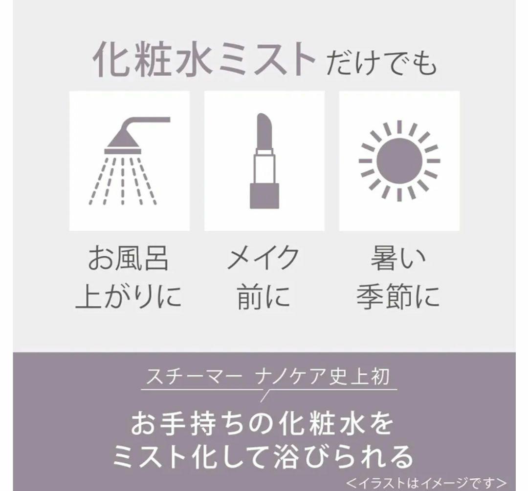 【SATØKEN】パナソニックPanasonic スチーマー ナノケア