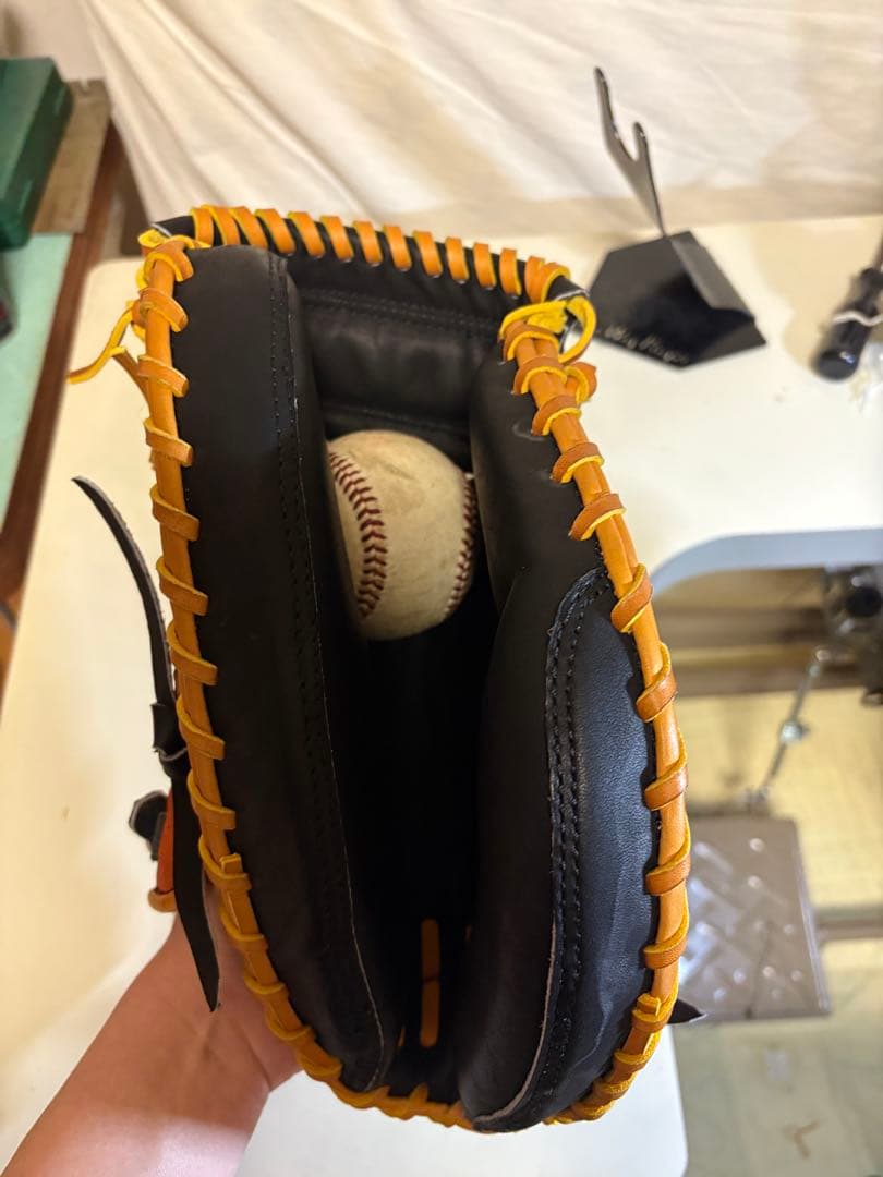 ZETTプロステータス軟式キャッチャーミット　リペア品