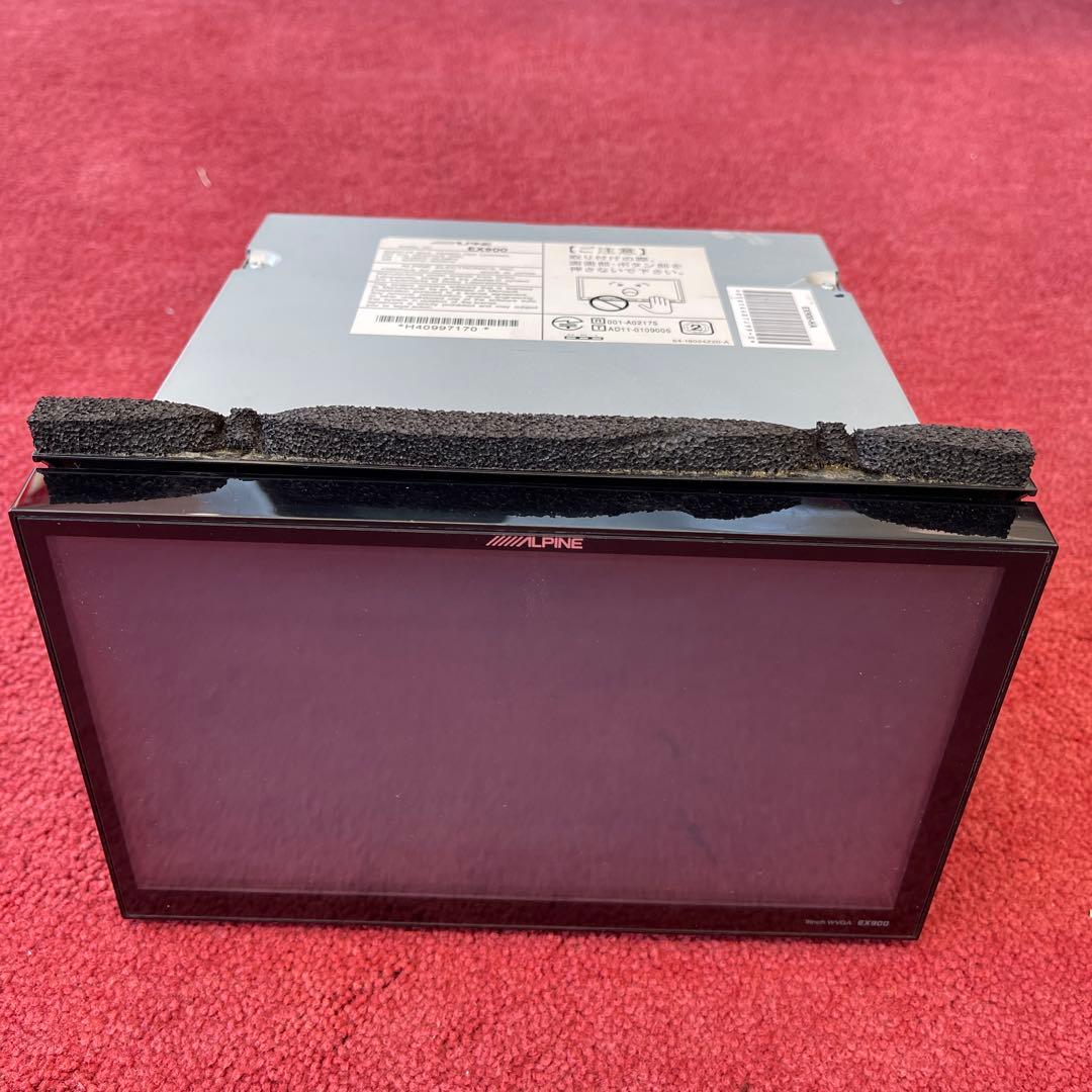 ALPINE WVGA EX900 9インチSDナビ