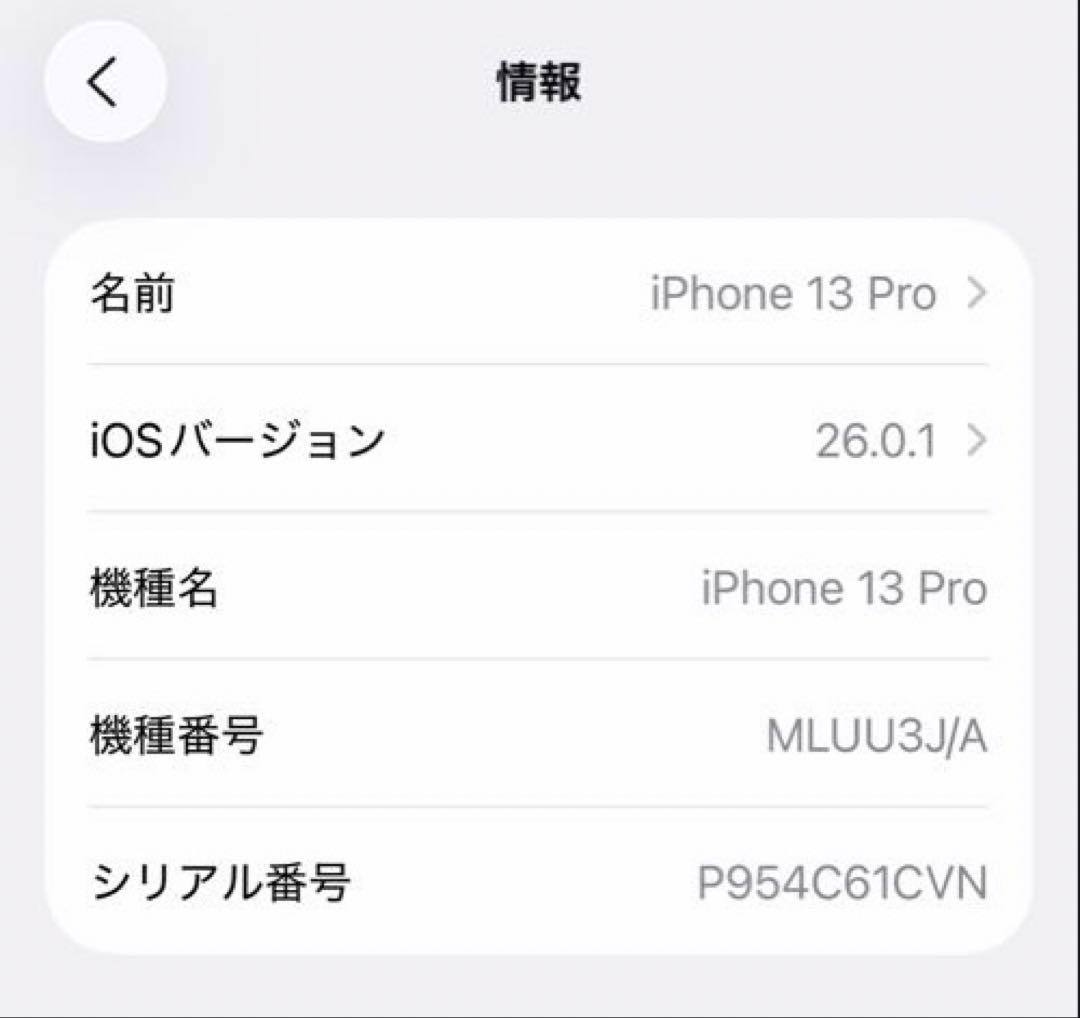 【バッテリー新品】iPhone 13 pro 256GB シエラブルー