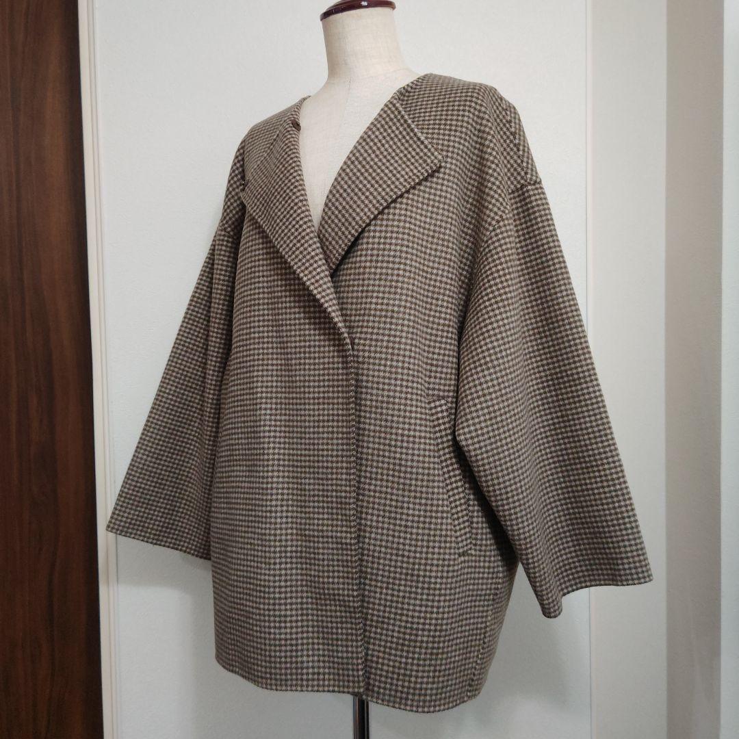 美品✨『SLOBE IENA』ハミルトン リバー ウール ショート コート F