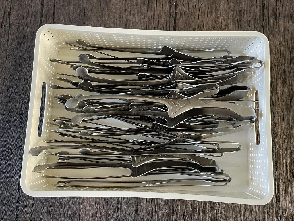 シンポ製　焼き肉トング　クレーバートング　ステンレス　30本