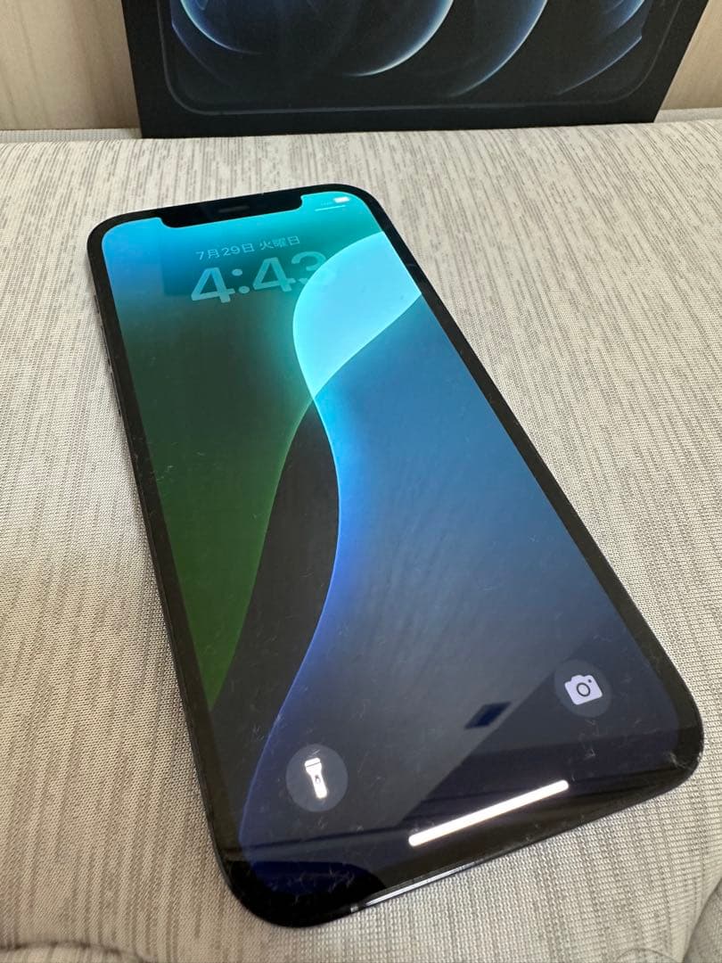 iPhone 12 Pro 256GB パシフィックブルー SIMフリー　美品