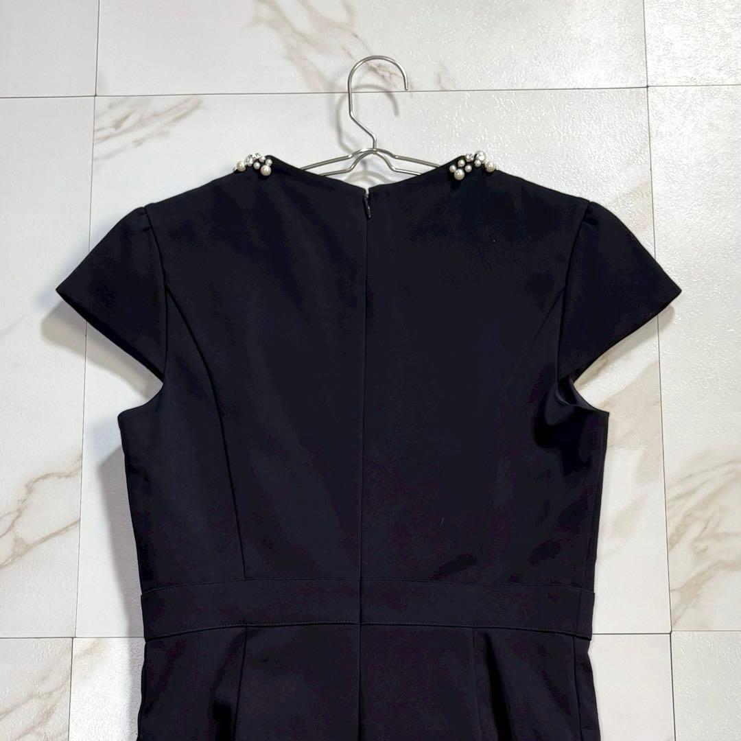 専用【新品未使用】トッカ 【洗える！】GENMA ドレス ビジュー XSネイビー